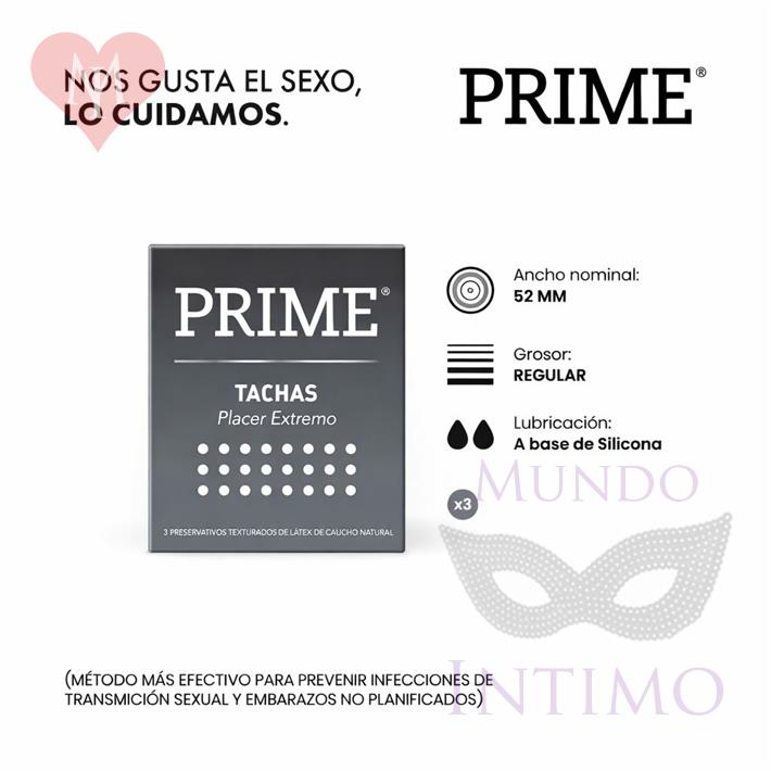 Preservativo Prime Tachas